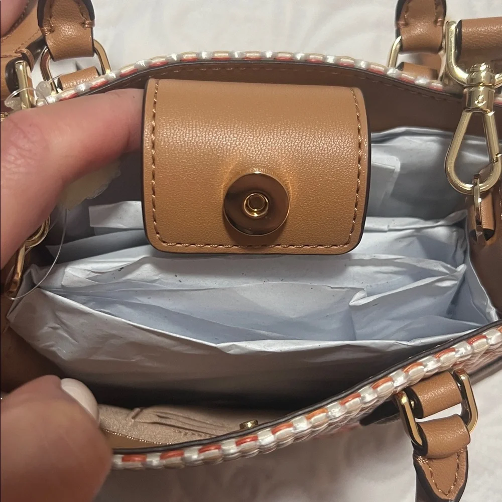 NWT- kate spade Mini Ellie Bag/ Crossbody/ Pink and Brown